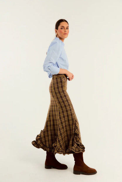 FALDA DOLLY CUADROS TRICOLOR Skirts Werit 