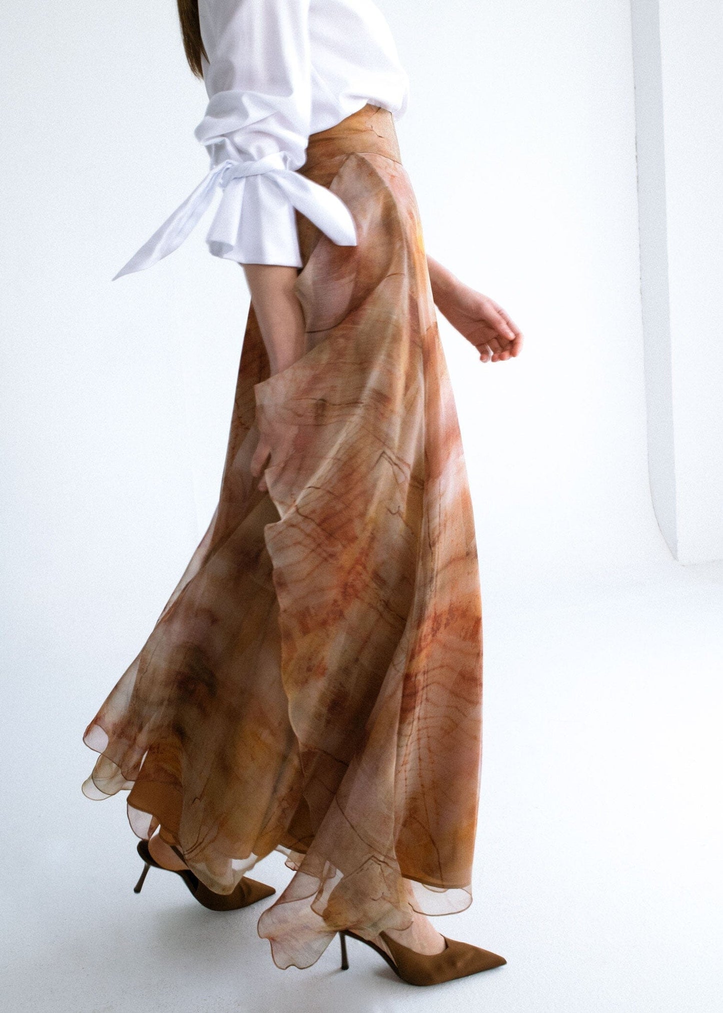 Falda larga organza Skirts Miguel Marinero 