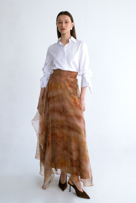 Falda larga organza Skirts Miguel Marinero 