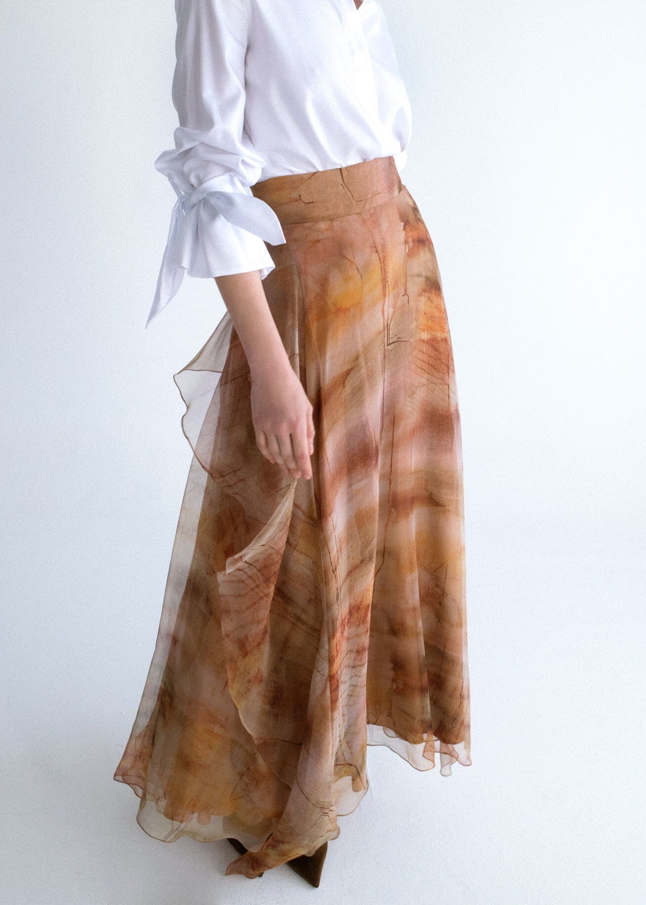 Falda larga organza Skirts Miguel Marinero 