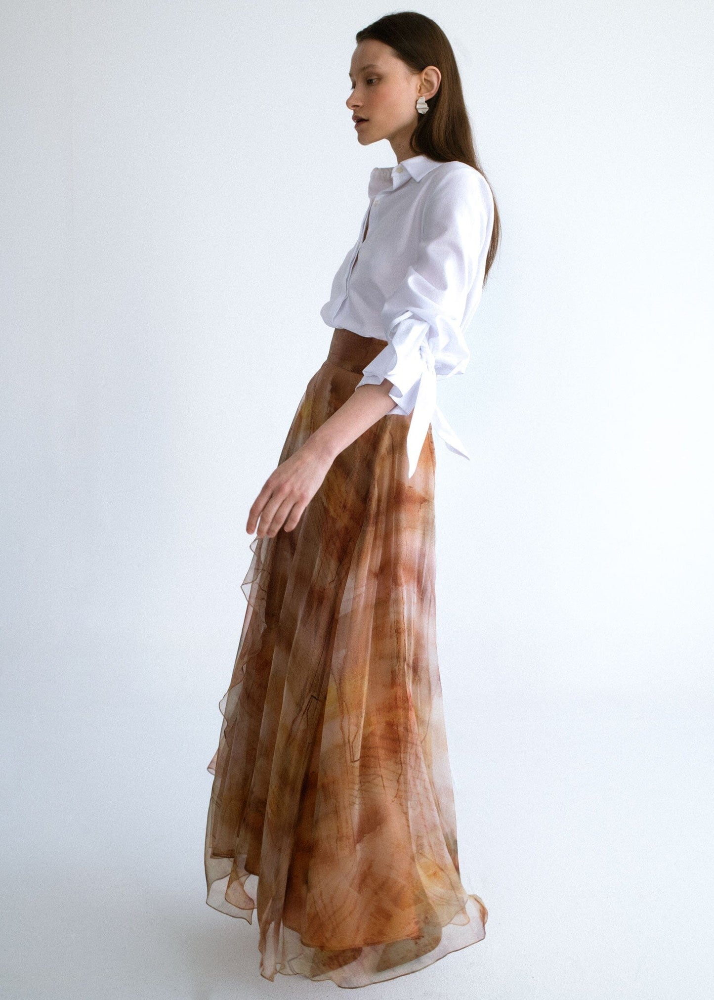 Falda larga organza Skirts Miguel Marinero 