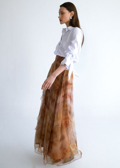 Falda larga organza Skirts Miguel Marinero 