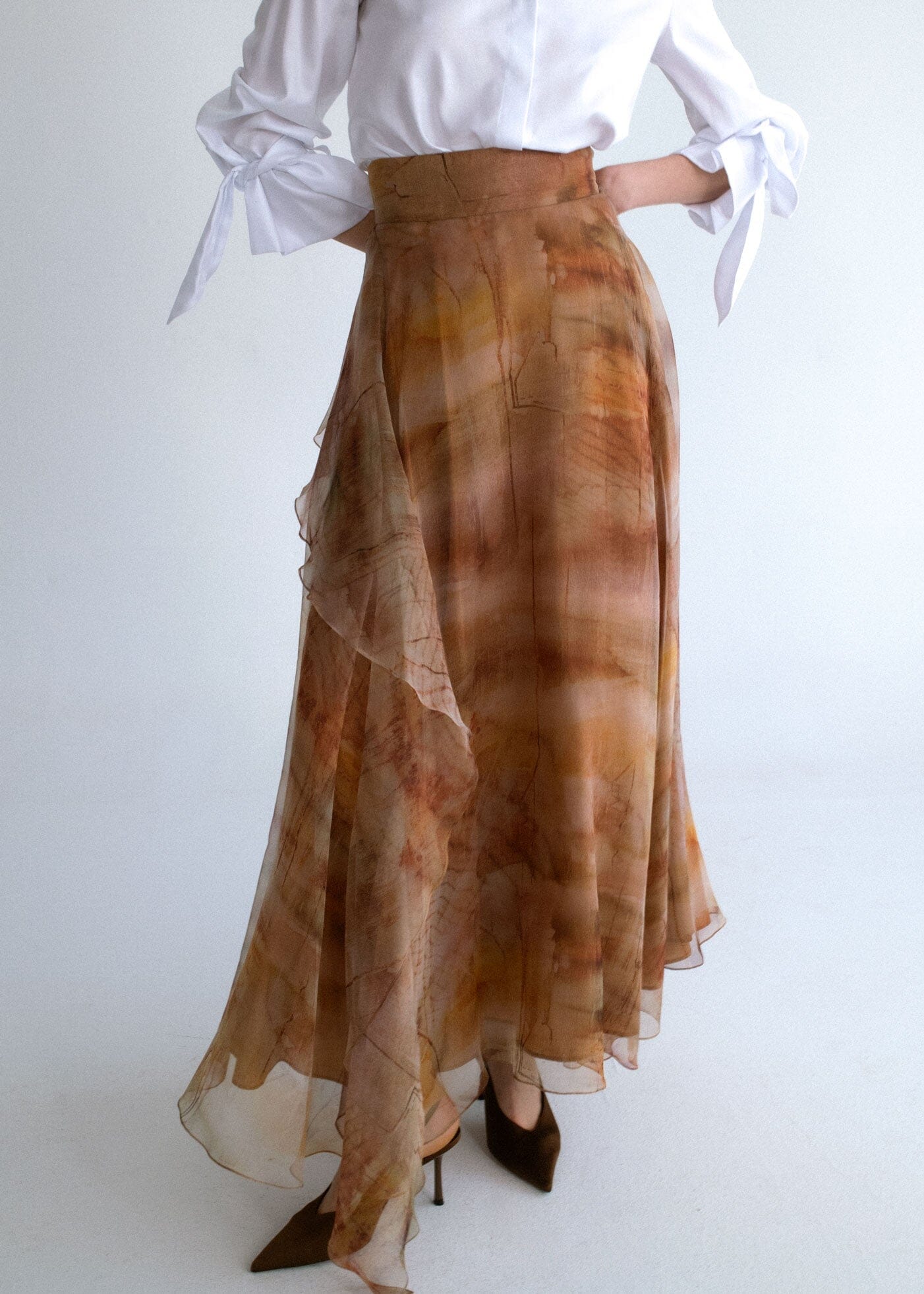 Falda larga organza Skirts Miguel Marinero 