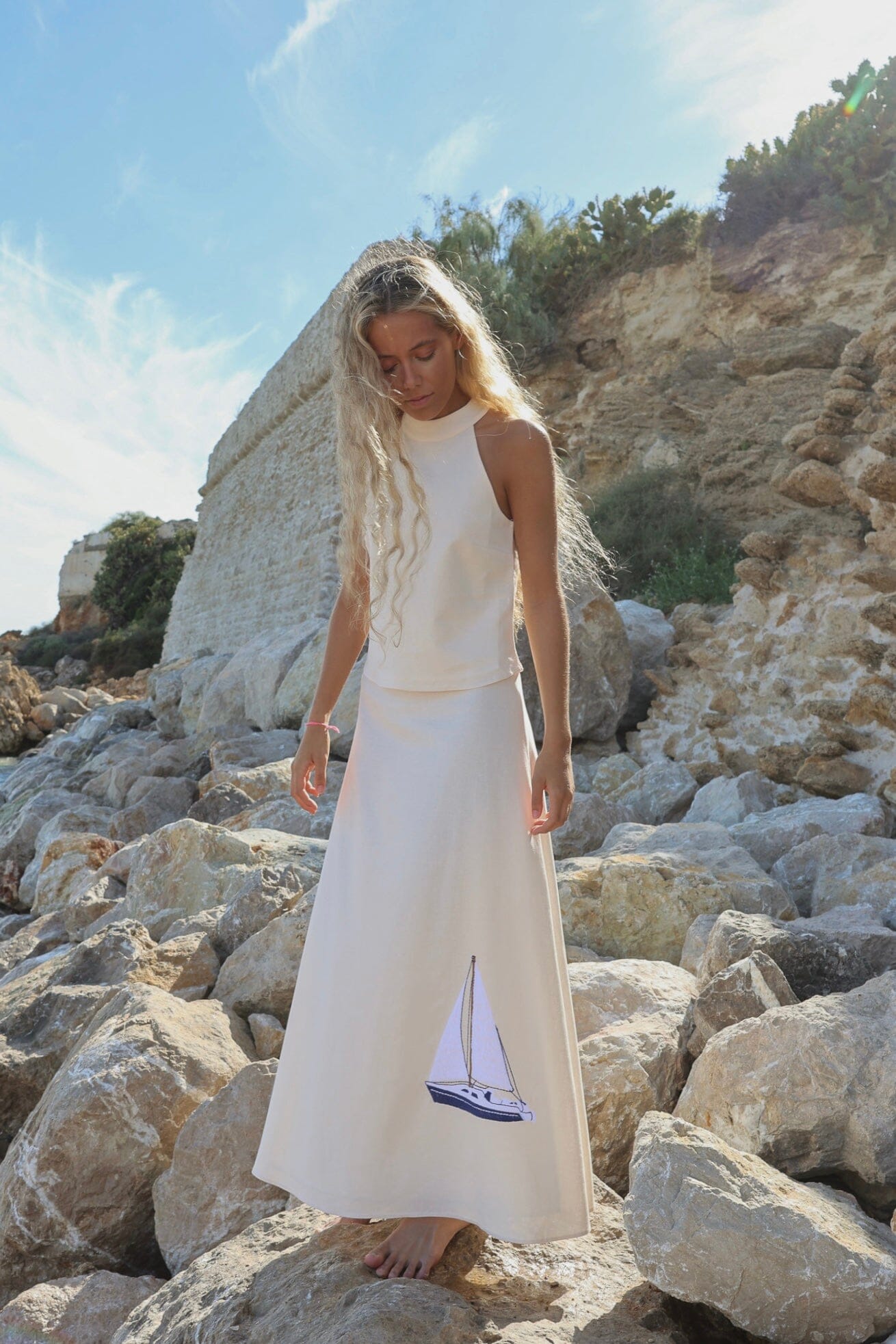 FALDA MARINERA Skirts Copines 