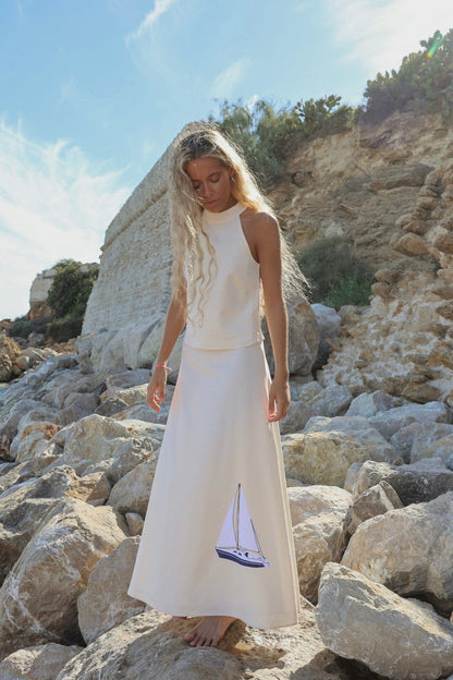 FALDA MARINERA Skirts Copines 
