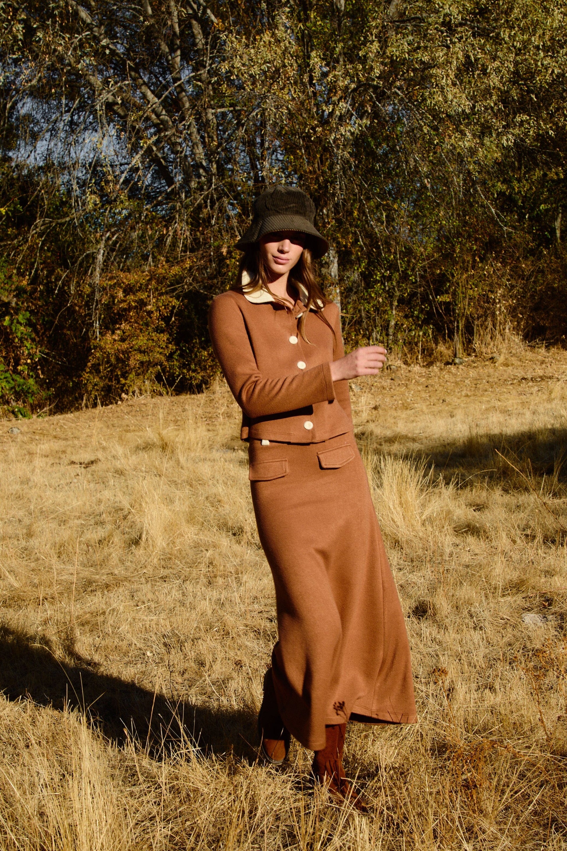 FALDA MIU MARRÓN Skirts Werit 