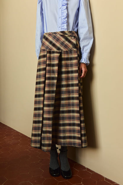 Falda Origen Cuadros Gris Skirts IPA BRAND 