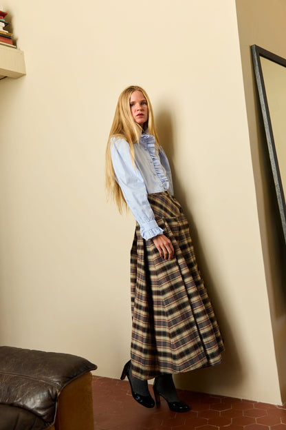 Falda Origen Cuadros Gris Skirts IPA BRAND 