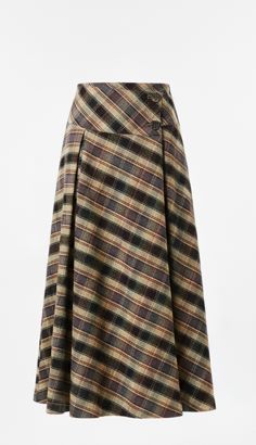 Falda Origen Cuadros Gris Skirts IPA BRAND 