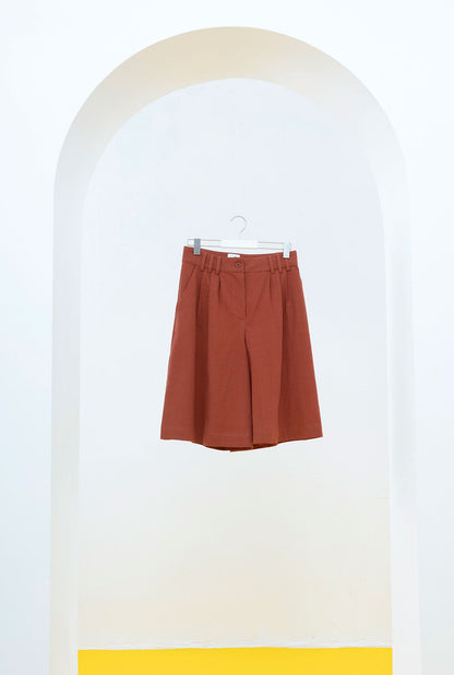 FALDA PANTALÓN SILVIA MARRÓN Skirts SOY FASCINANTE 