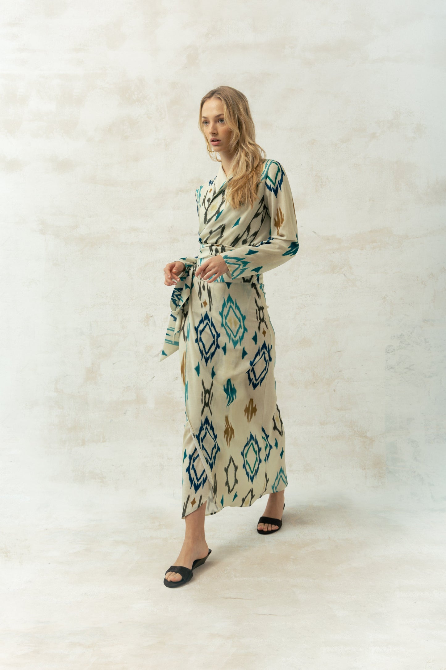 Falda Pareo Sole Ikat Skirts Julise Magon 