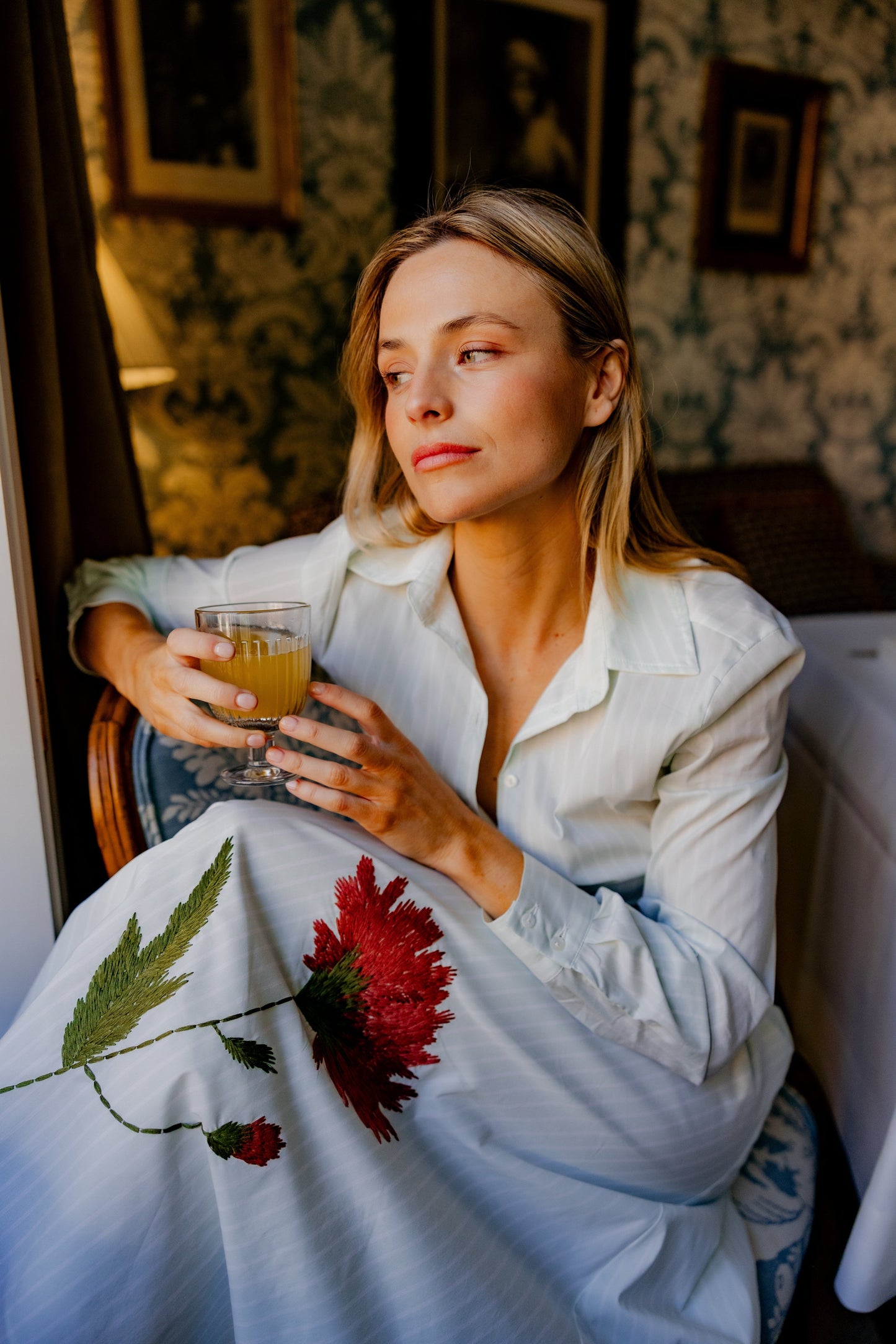 Falda Raiz verde Skirts Copines 