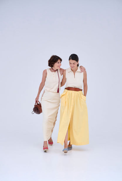 Falda Rosario amarillo Skirts SOY FASCINANTE 