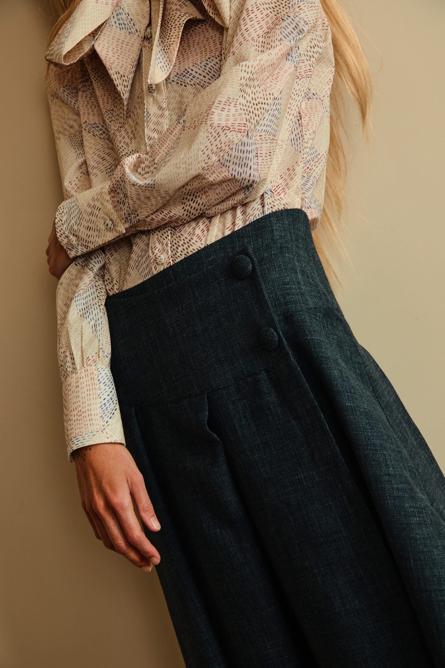 Falda Soul Cruzada Azul Skirts IPA BRAND 