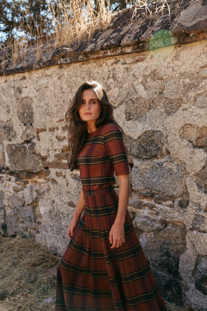 FALDA TERRACOTTA Skirts Copines 