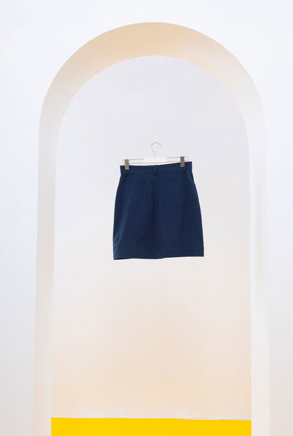 FALDA VAQUERA ALBA AZUL Skirts SOY FASCINANTE 