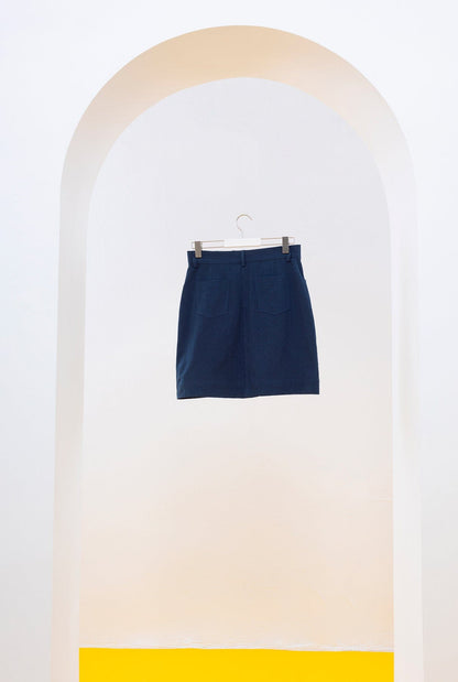 FALDA VAQUERA ALBA AZUL Skirts SOY FASCINANTE 