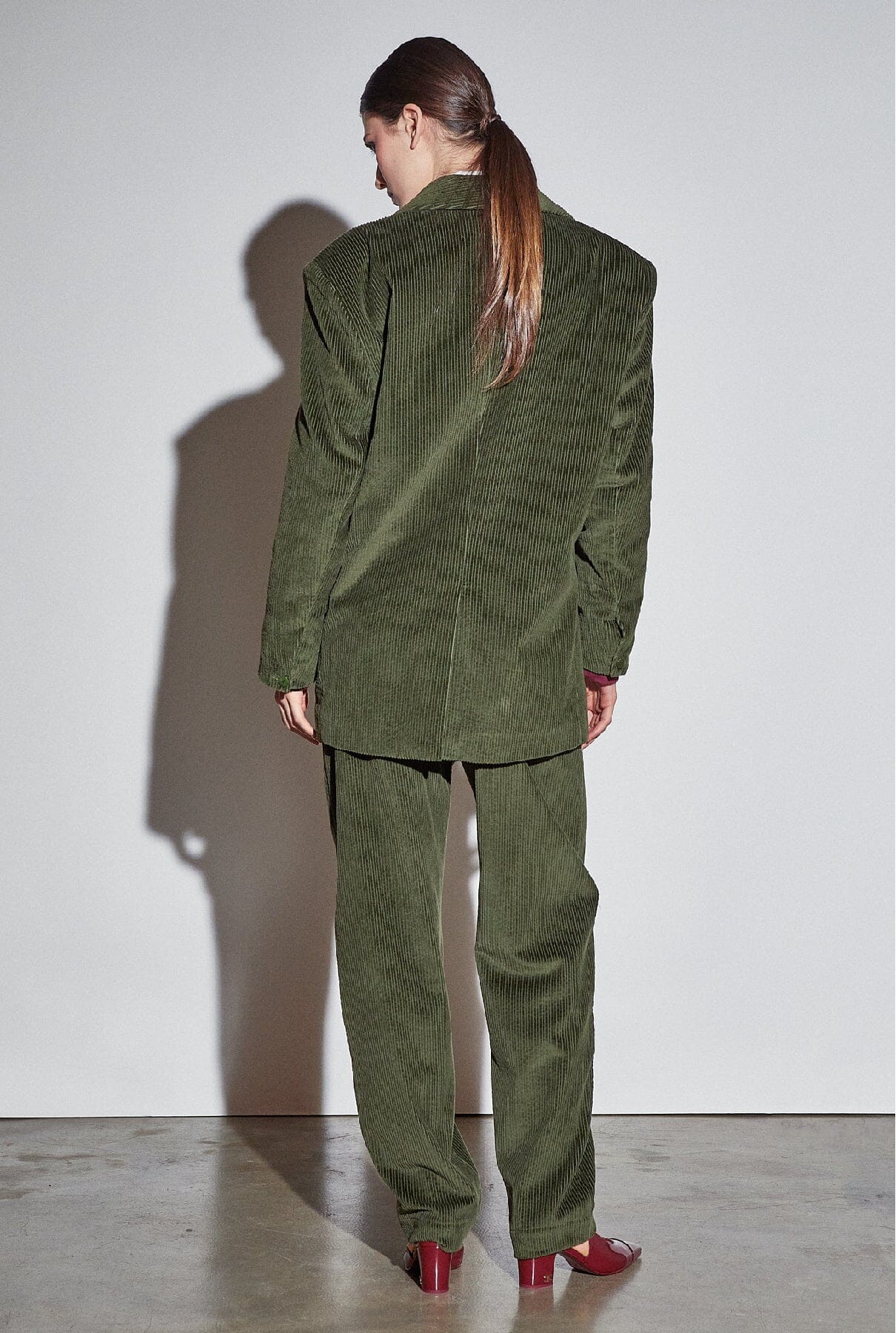 Felix Blazer Olive Corduroy Jackets The Label Edition 