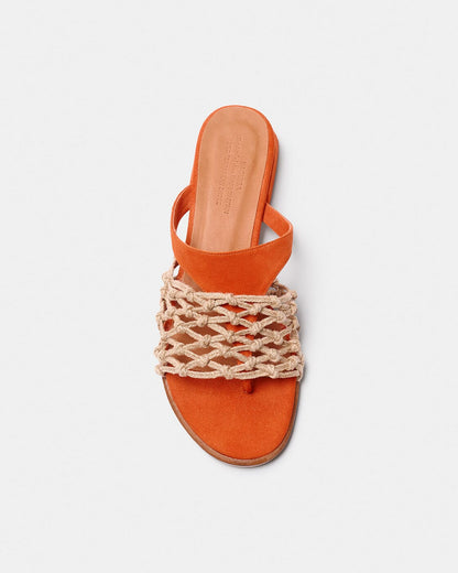 FIGUERAS NARANJA Flat sandals Naguisa 