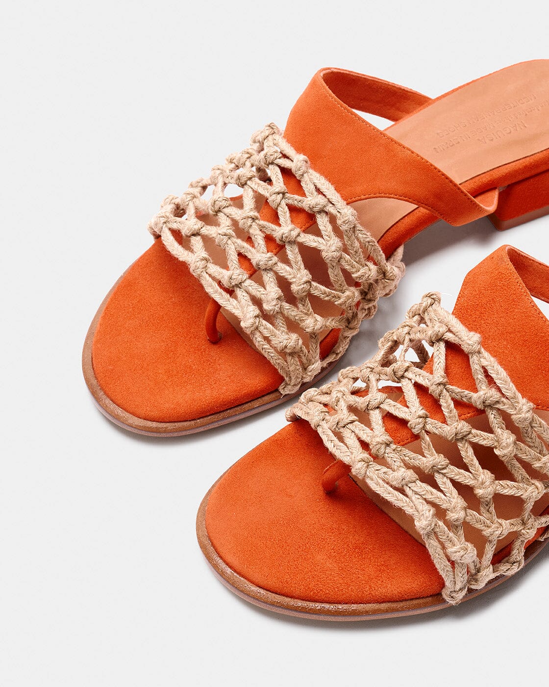 FIGUERAS NARANJA Flat sandals Naguisa 