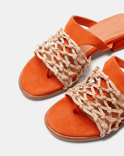 FIGUERAS NARANJA Flat sandals Naguisa 