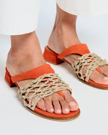 FIGUERAS NARANJA Flat sandals Naguisa 