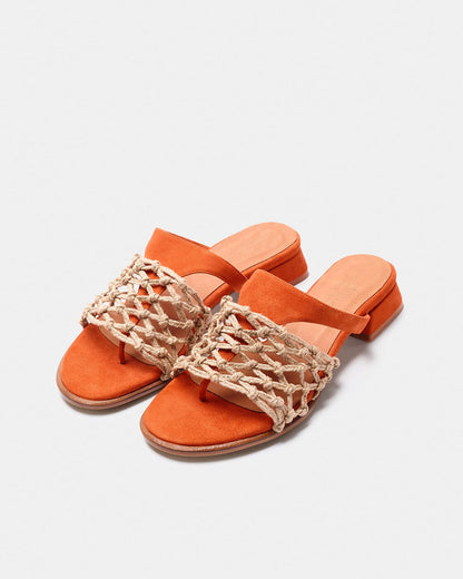 FIGUERAS NARANJA Flat sandals Naguisa 