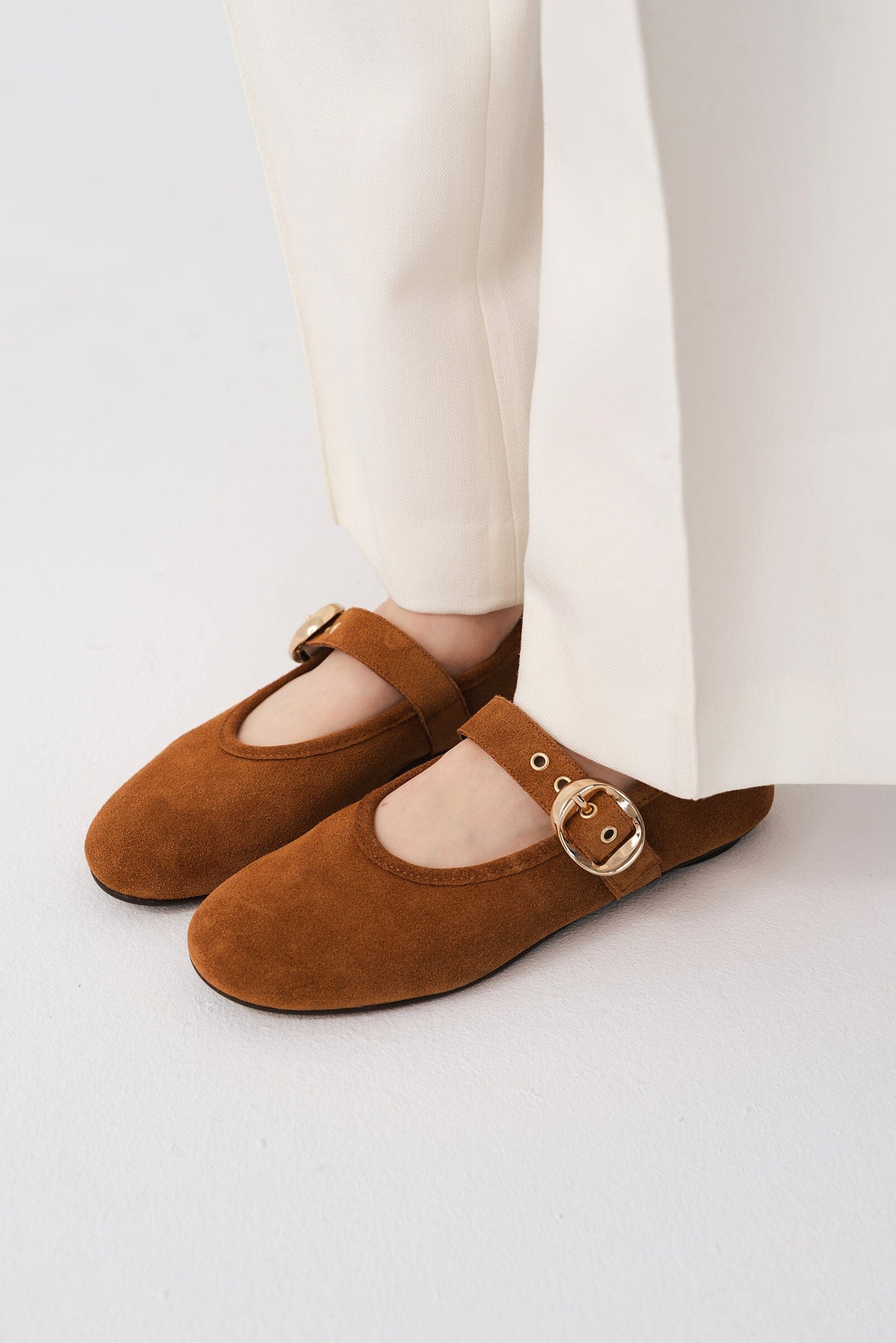 Filipa Caramel Flat shoes Carnevale Madrid 