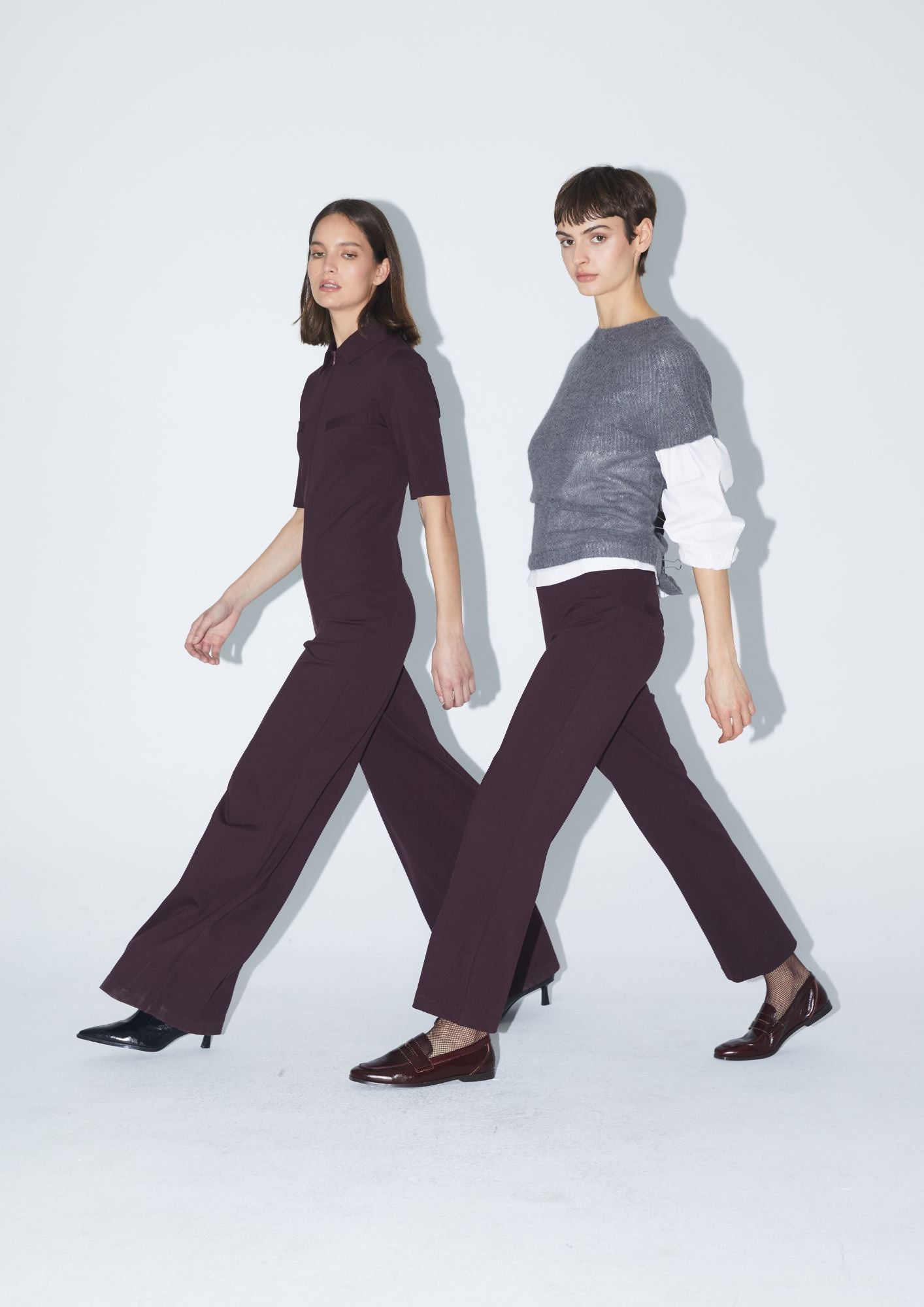 FLARED PANTS PUNTO ROMA Trousers Commelle 