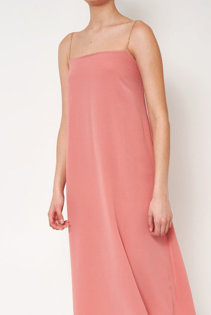 Flor Reversible Midi Orange/Light Pink Dresses Atelier Aletheia 