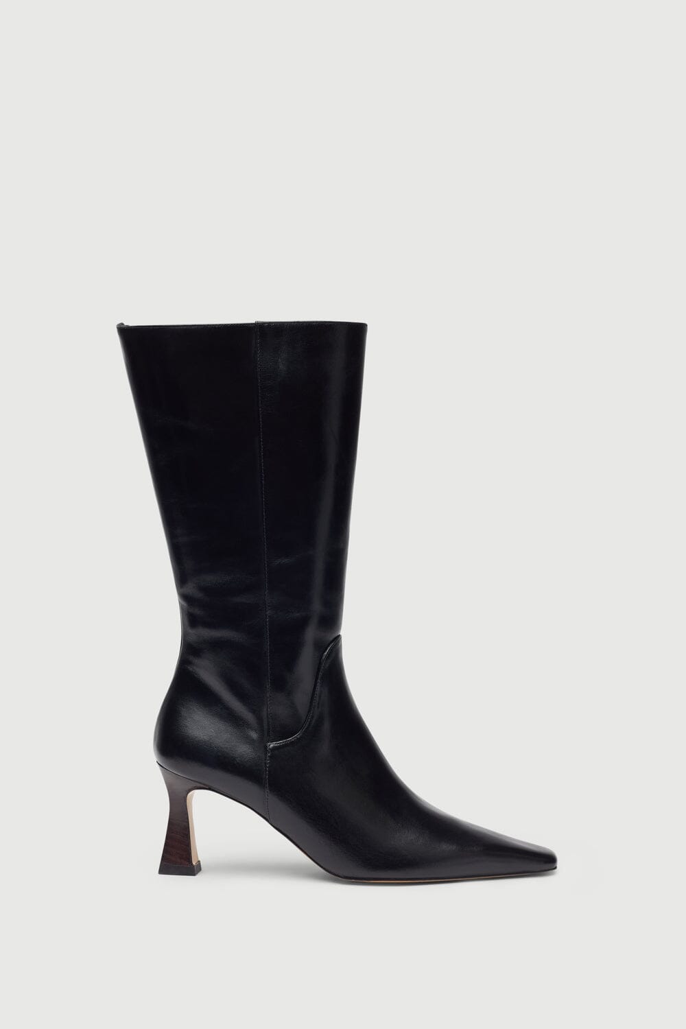 Florence Boots in Black Leather Boots AUGUSTA 