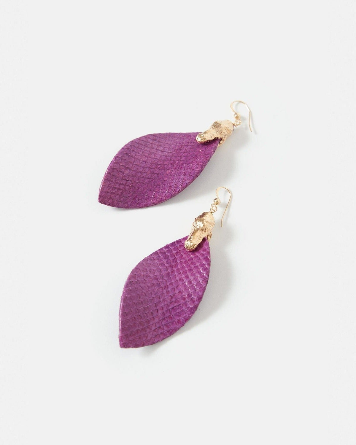 Florencia Earrings Purple Earrings La Morenita 