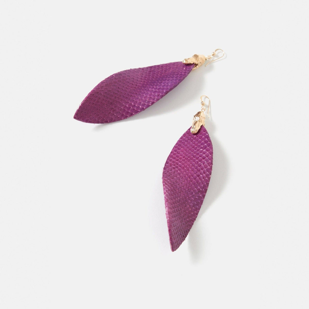 Florencia XL Purple Earrings Earrings La Morenita 