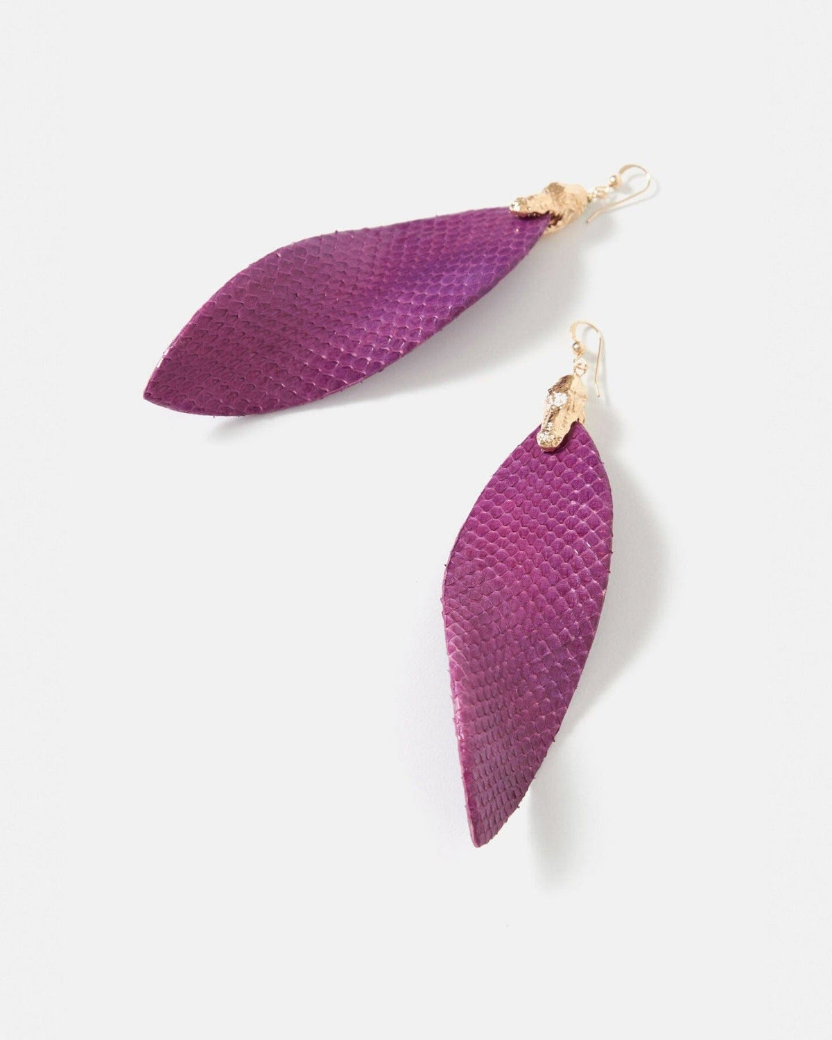 Florencia XL Purple Earrings Earrings La Morenita 