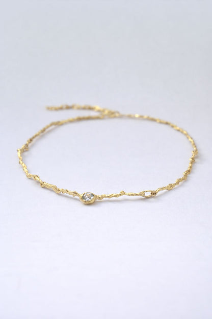 Flux Necklace Gold Necklaces Albert Coll 