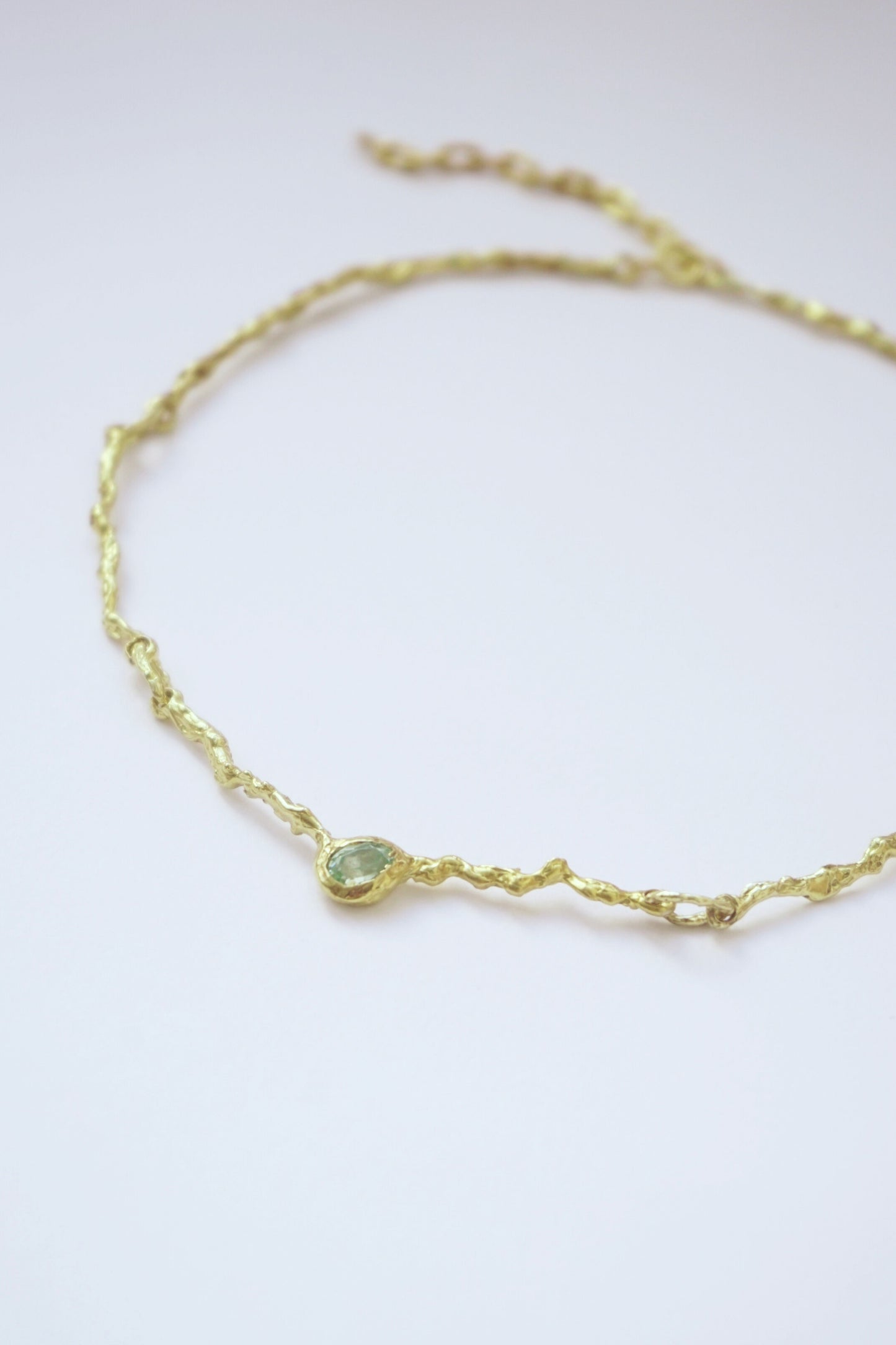 Flux Necklace Gold Necklaces Albert Coll 