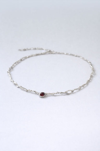 Flux Necklace Silver Necklaces Albert Coll 