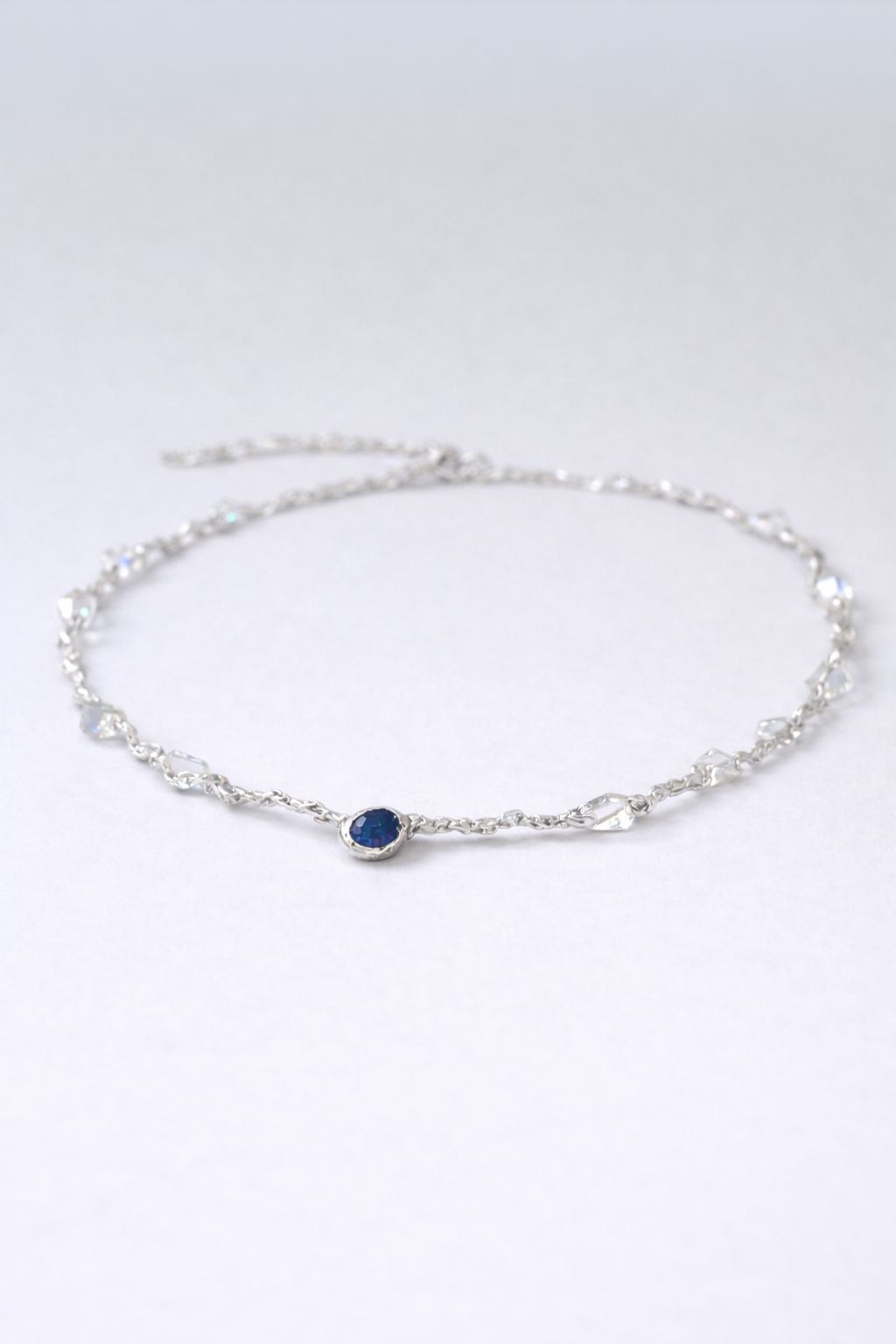 Flux Necklace Silver Necklaces Albert Coll 