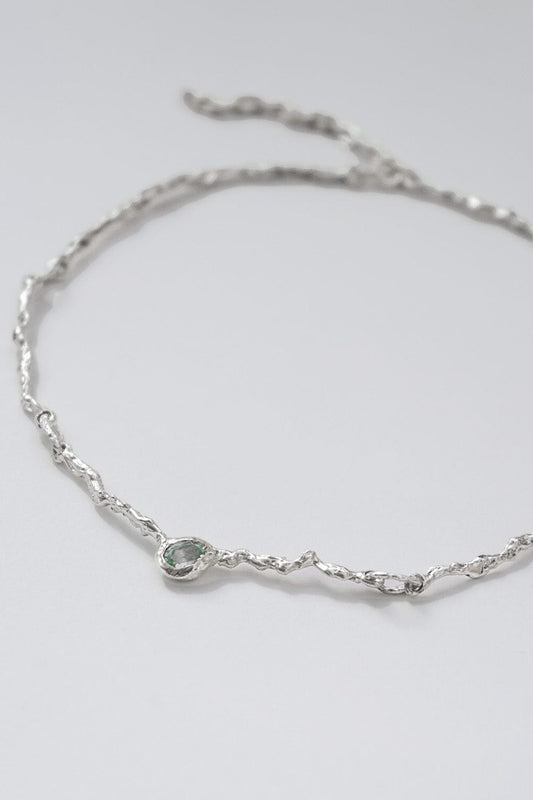 Flux Necklace Silver Necklaces Albert Coll 