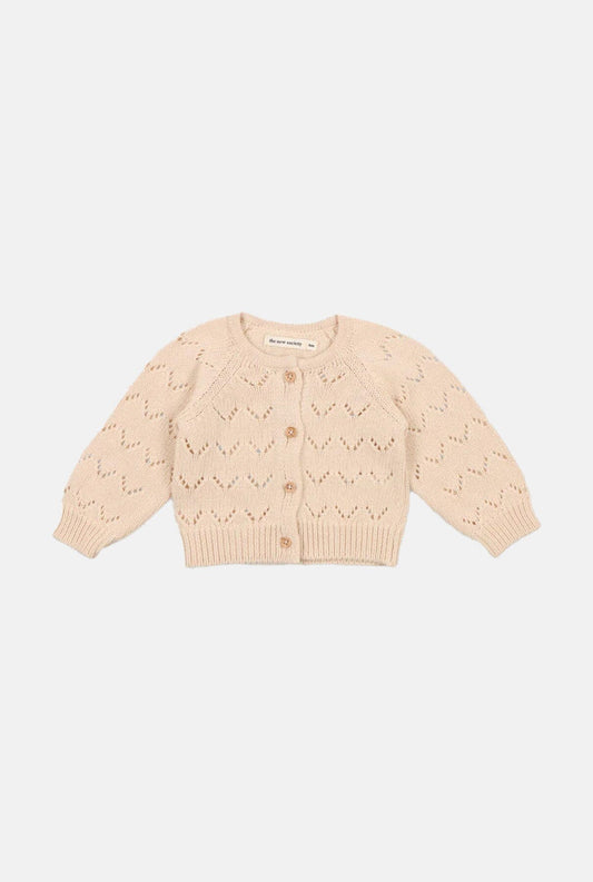 Franklin Baby Cardigan Natural Sweaters The New Society 