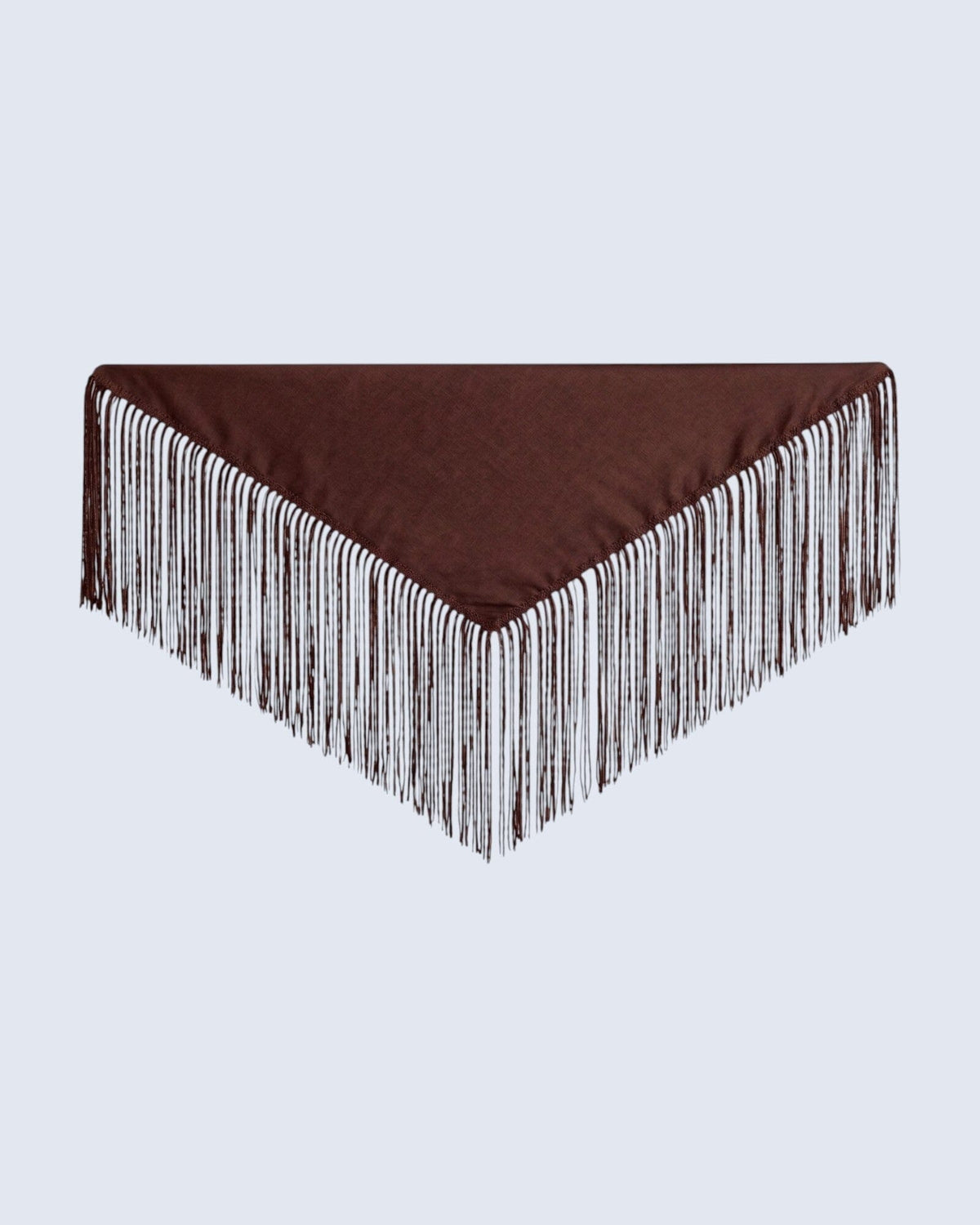 Fringed Brown Bandana Foulards & Scarves PALOMO SPAIN 