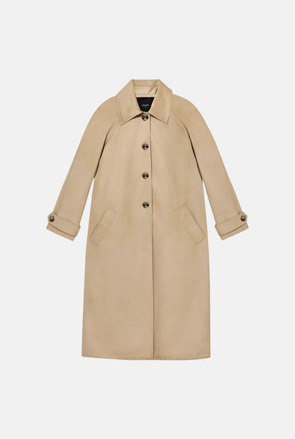 Gabardina beige impermeable Ivy Coats Kolonaki 