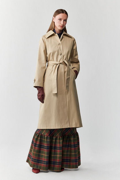 Gabardina beige impermeable Ivy Coats Kolonaki 
