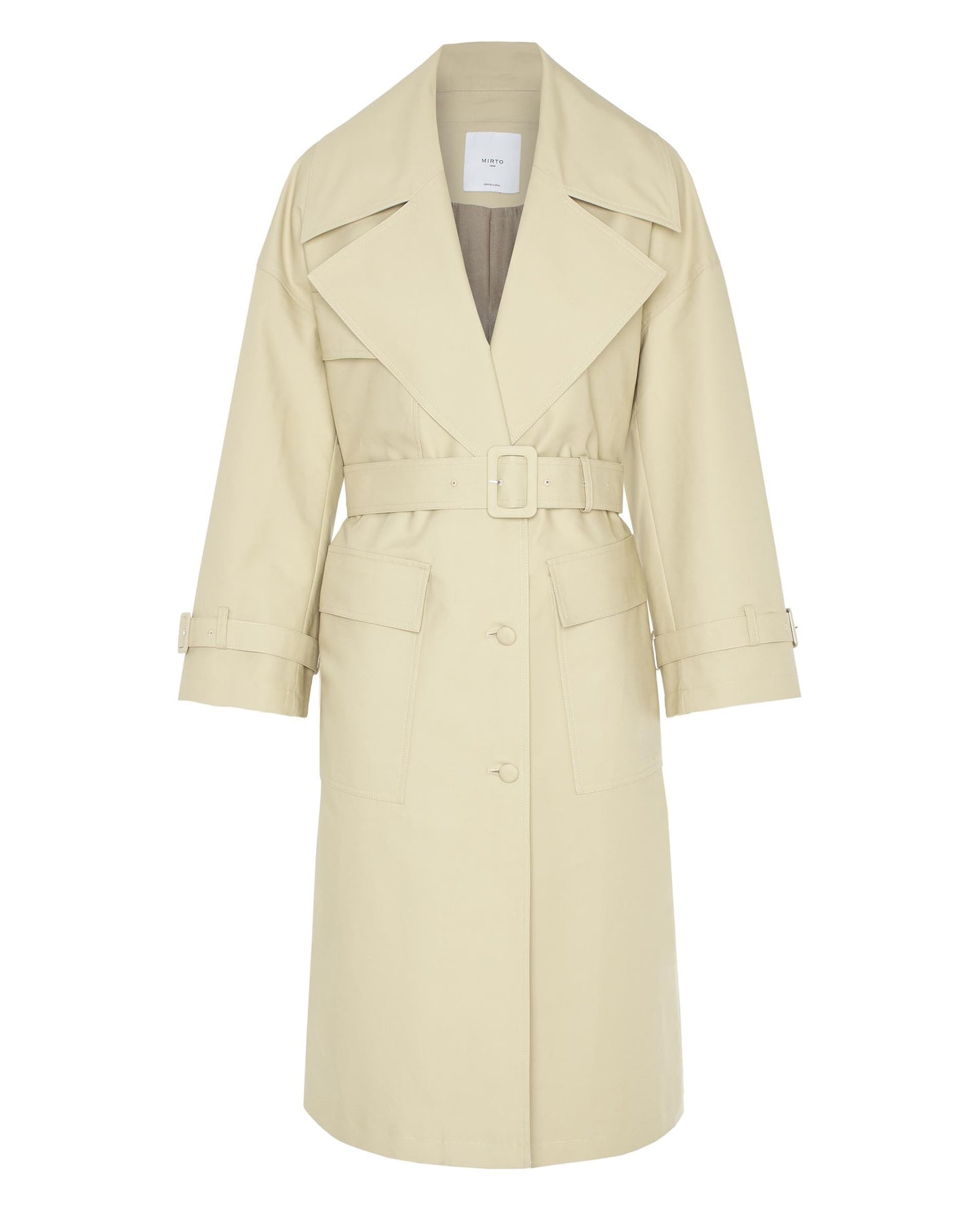 Gabardina beige MUJER / CHAQUETAS & ABRIGOS / ABRIGOS Mirto 