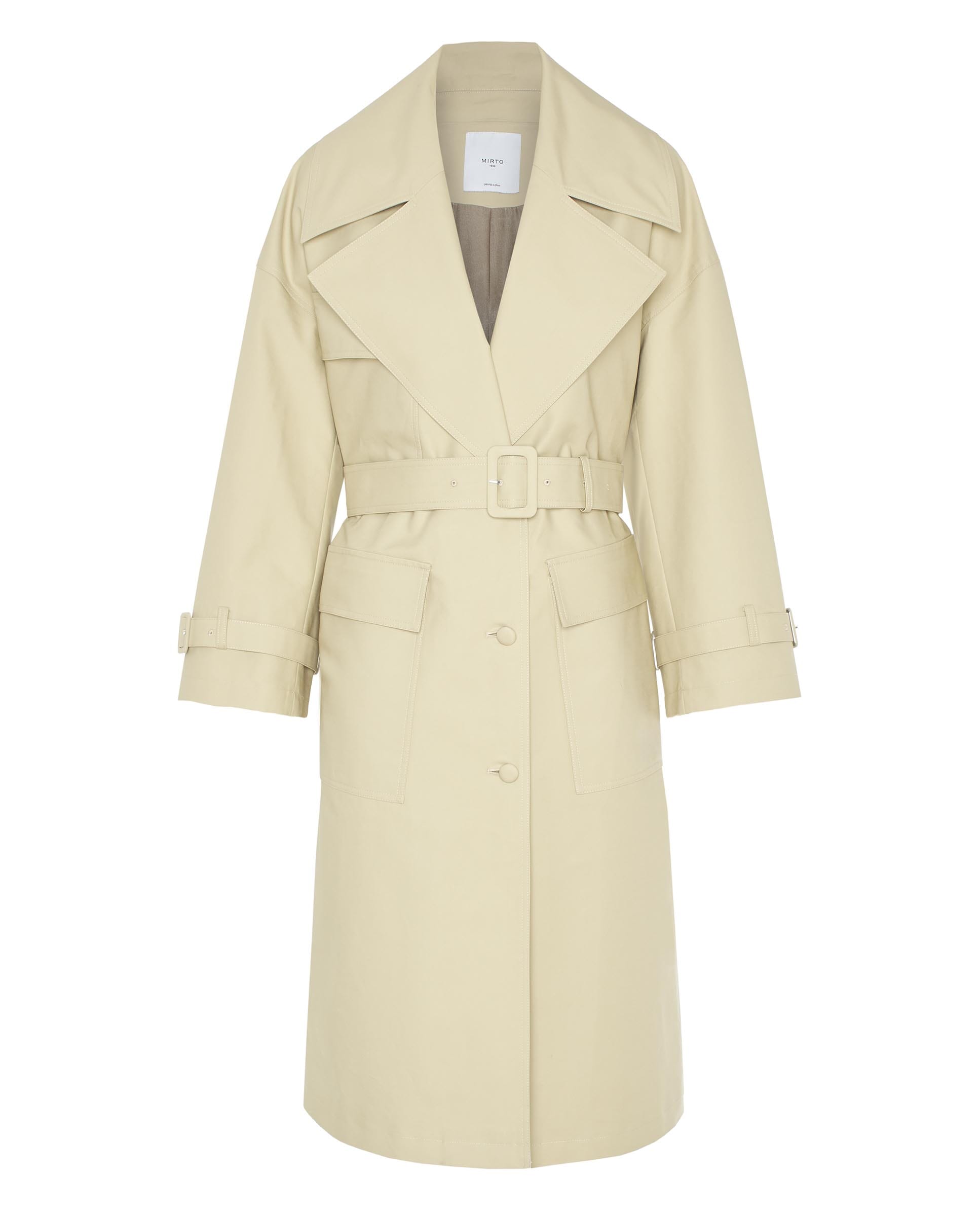 Gabardina beige MUJER / CHAQUETAS & ABRIGOS / ABRIGOS Mirto 