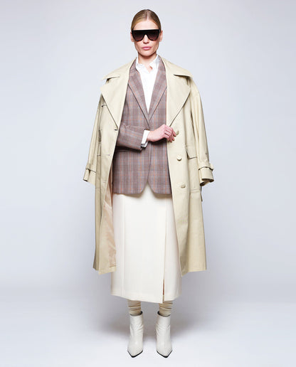 Gabardina beige MUJER / CHAQUETAS & ABRIGOS / ABRIGOS Mirto 