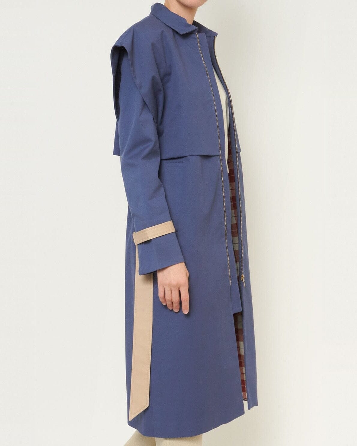 Gabardina Benedetta Azul Coats Julise Magon 