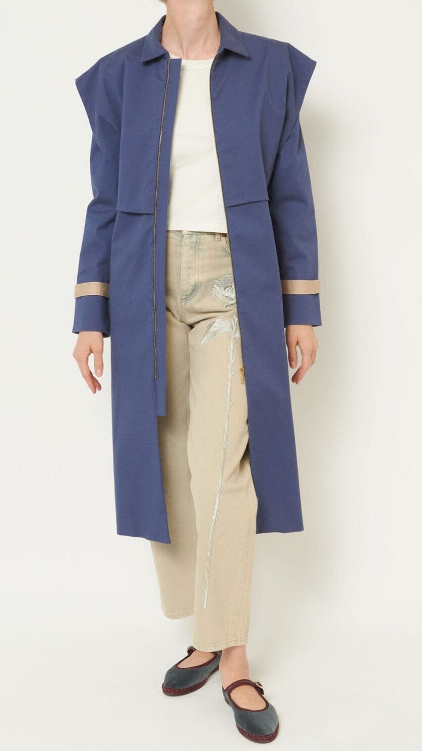 Gabardina Benedetta Azul Coats Julise Magon 