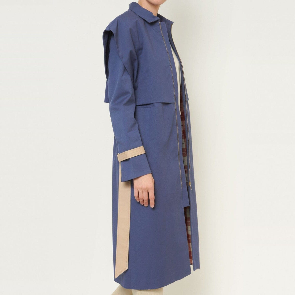 Gabardina Benedetta Azul Coats Julise Magon 