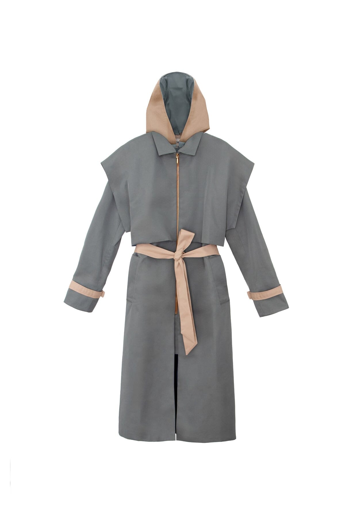 Gabardina Benedetta duo capucha agua Coats Julise Magon 